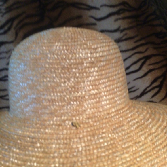 NEW! Sale Wyeth Straw around top hat with chinstrap